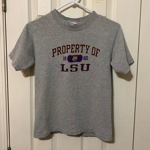 Retro LSU youth medium t-shirt